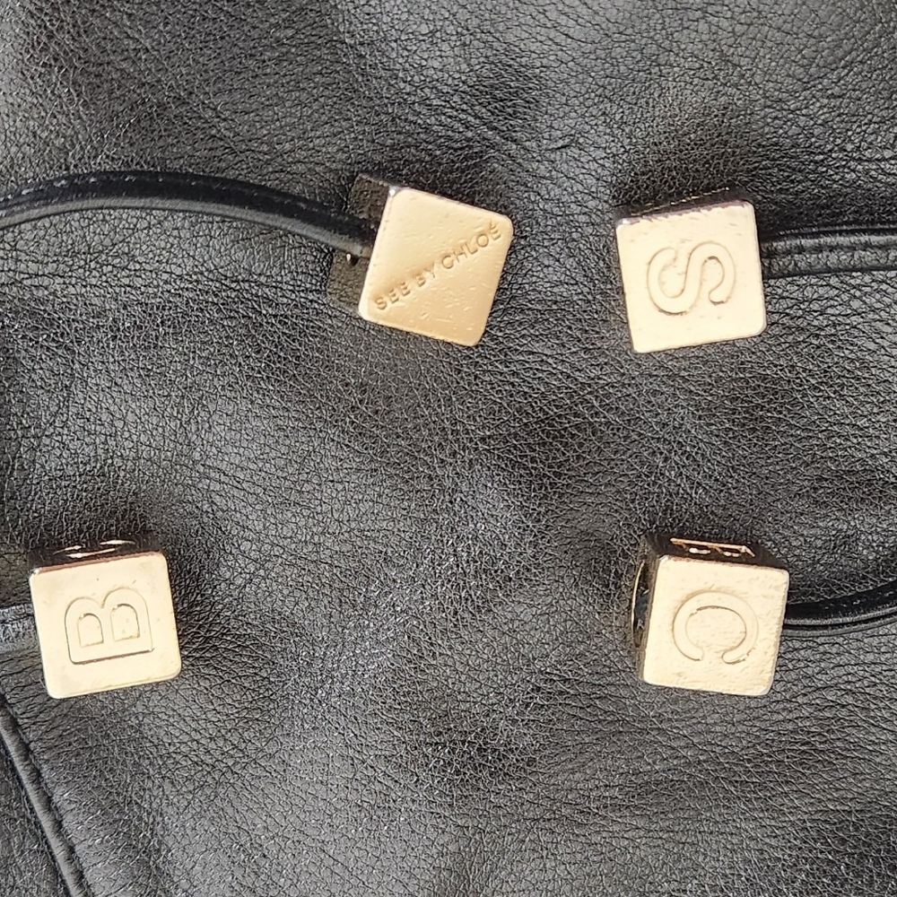 Chloe Snakeskin Leather Bucket Purse - Picture 8 of 15